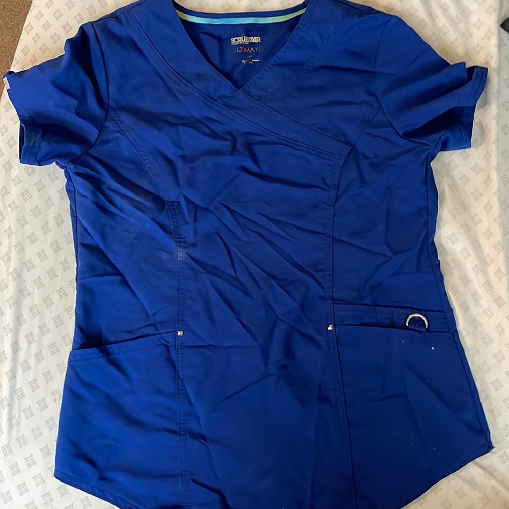 Blue scrubs